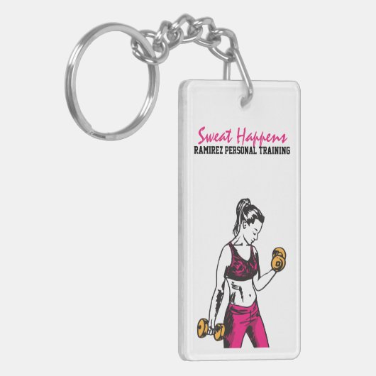 Persönlicher Schlüsselanhänger (Vorderseite links)