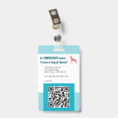 Persönlicher Sicherheitsausweis Ausweis (Rückseite mit Clip)