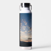 Persönlicher Sonnenuntergangshimmel Trinkflasche (Vorne)
