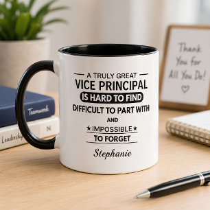 Persönlicher Stellvertretender Schulleiter Tasse