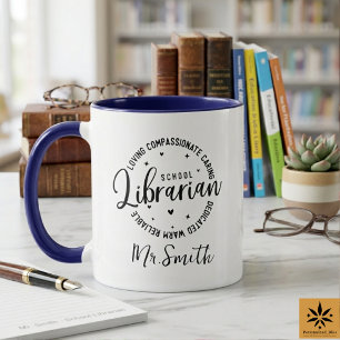 Persönlicher Tag der Schulbibliothekare   Benutzer Tasse
