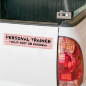 Persönlicher Trainer-Autoaufkleber Autoaufkleber (Auf Lkw)