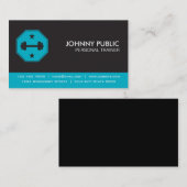 Persönlicher Trainer - berufliche Karten - (Vorne/Hinten)