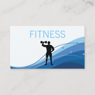 Persönlicher Trainer Fitness Gesundheit Visitenkarte
