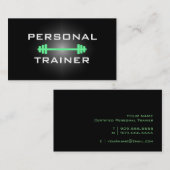 Persönlicher Trainer oder Visitenkarte (Vorne/Hinten)