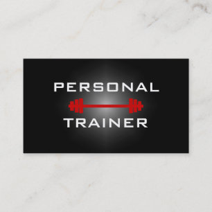 Persönlicher Trainer oder Visitenkarte