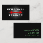 Persönlicher Trainer oder Visitenkarte (Vorne/Hinten)