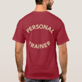 Persönlicher Trainer-T - Shirt (Rückseite)