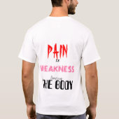 Persönlicher Trainer T-Shirt (Rückseite)