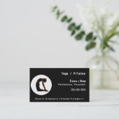 Persönlicher Trainer Visitenkarte (Stehend Vorderseite)