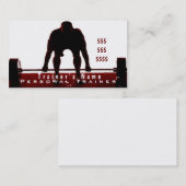 Persönlicher Trainer Visitenkarte (Vorne/Hinten)