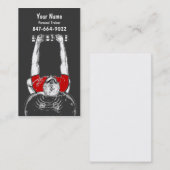 Persönlicher Trainer Visitenkarte (Vorne/Hinten)