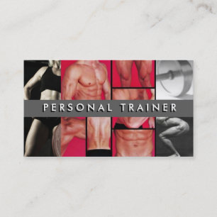 Persönlicher Trainer Visitenkarte