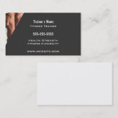 Persönlicher Trainer Visitenkarte (Vorne/Hinten)