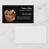 Persönlicher Trainer Visitenkarte (Vorne/Hinten)