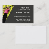 Persönlicher Trainer Visitenkarte (Vorne/Hinten)