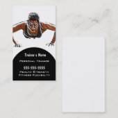 Persönlicher Trainer Visitenkarte (Vorne/Hinten)
