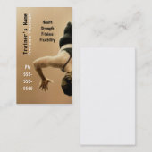 Persönlicher Trainer Visitenkarte (Vorne/Hinten)