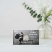 Persönlicher Trainer Visitenkarte (Stehend Vorderseite)