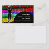 Persönlicher Trainer Visitenkarte (Vorne/Hinten)