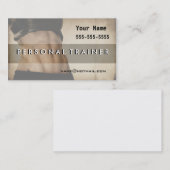 Persönlicher Trainer Visitenkarte (Vorne/Hinten)