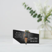 Persönlicher Trainer Visitenkarte (Stehend Vorderseite)