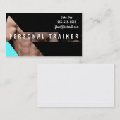 Persönlicher Trainer Visitenkarte (Vorne/Hinten)