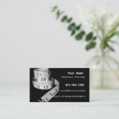 Persönlicher Trainer Visitenkarte (Stehend Vorderseite)