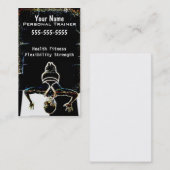 Persönlicher Trainer Visitenkarte (Vorne/Hinten)