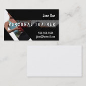 Persönlicher Trainer Visitenkarte (Vorne/Hinten)