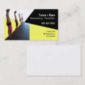Persönlicher Trainer Visitenkarte (Vorne/Hinten)