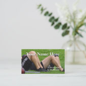 Persönlicher Trainer Visitenkarte (Stehend Vorderseite)