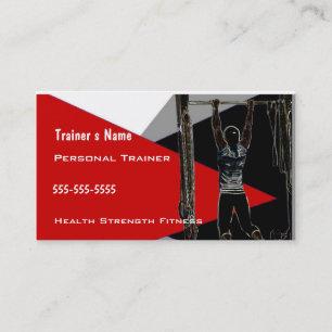 Persönlicher Trainer Visitenkarte