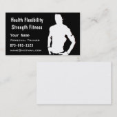 Persönlicher Trainer Visitenkarte (Vorne/Hinten)
