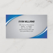 Persönlicher Trainer - Visitenkarten Visitenkarte (Rückseite)