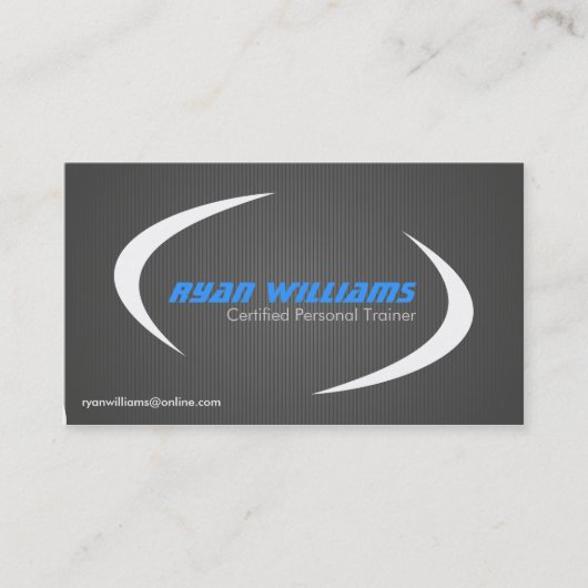 Persönlicher Trainer - Visitenkarten Visitenkarte (Vorderseite)