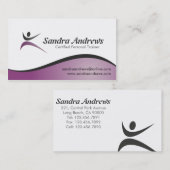 Persönlicher Trainer - Visitenkarten Visitenkarte (Vorne/Hinten)