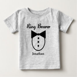 Persönlicher Tuxring-Träger Baby T-shirt