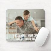 Persönlicher Vatertag Dad Hero Mousepad (Mit Mouse)