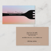 Persönlicher Visitenkarte (Vorne/Hinten)