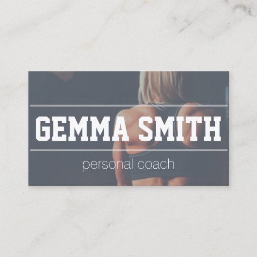 persönlicher visitenkarte (Vorderseite)