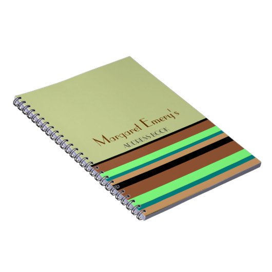 Persönliches Adressbuch (oder Zeitschrift oder Notizblock (Rechte Seite)