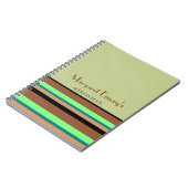 Persönliches Adressbuch (oder Zeitschrift oder Notizblock (Linke Seite)