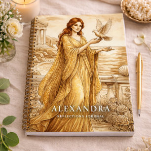 Persönliches Aphrodite Reflections Journal Notizblock