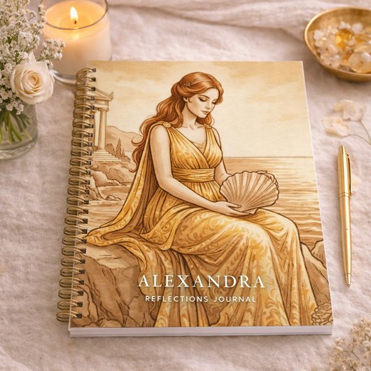 Persönliches Aphrodite Reflections Journal Notizblock
