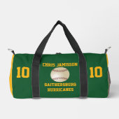 Persönliches Baseball-Team, Trainer oder Spieler G Duffle Bag (Vorderseite)
