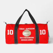 Persönliches Baseball-Team, Trainer oder Spieler R Duffle Bag (Vorderseite)