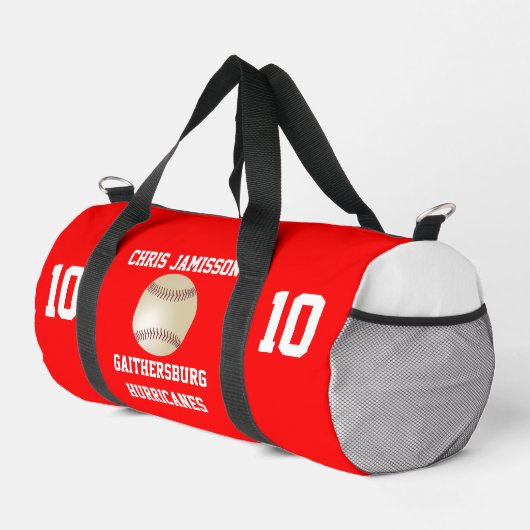 Persönliches Baseball-Team, Trainer oder Spieler R Duffle Bag (Rechte Ecke)