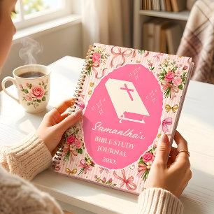 Persönliches Bibelstudien-Tagebuch für Frauen Notizblock