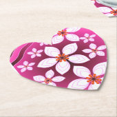 Persönliches Blumenmuster-Geschenk Untersetzer (angewinkelt)